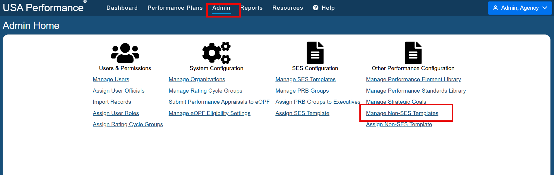 USAP ManageNonSESTemplate_Admin .png