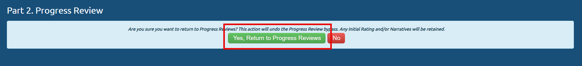 USAP Admin_SES return to progress review.png